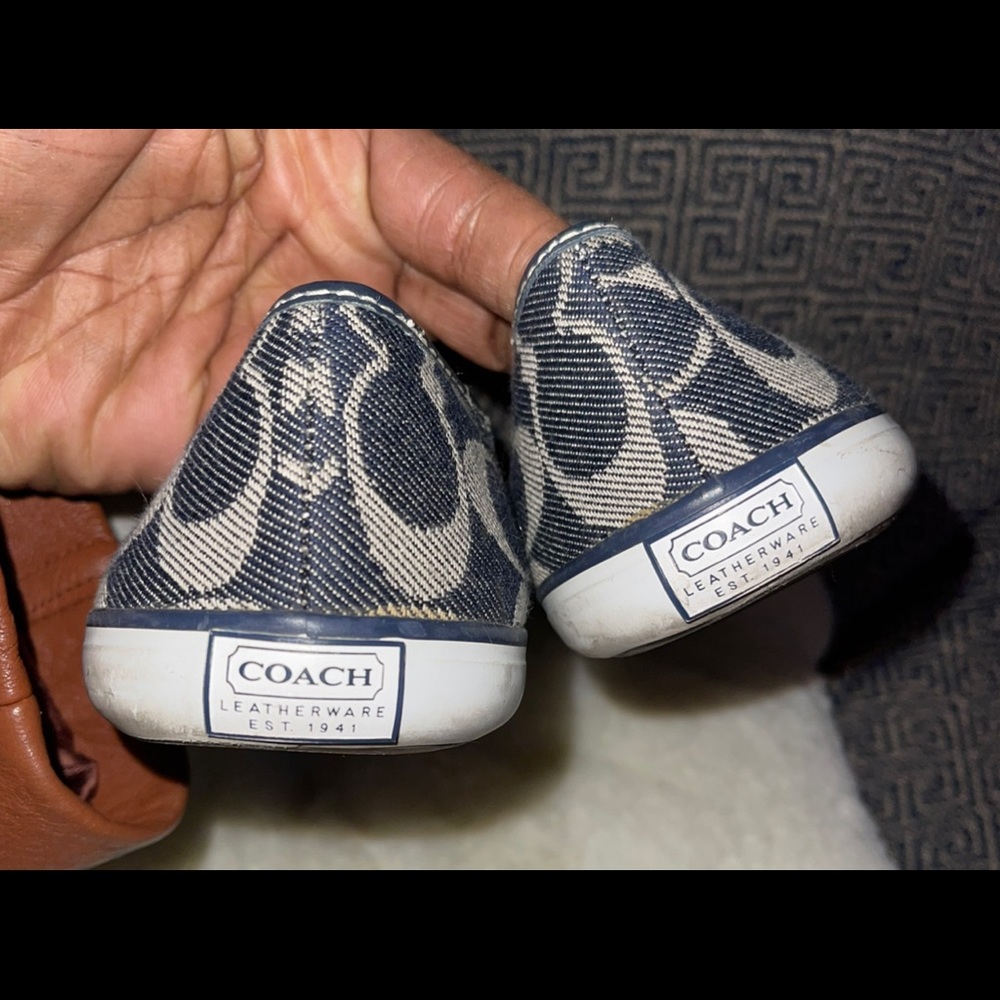Coach Flat slip on shoes